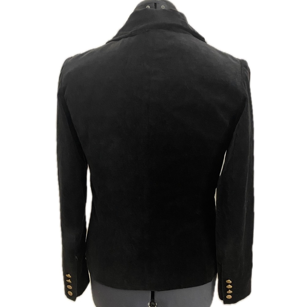 Velvet Blazer with Front Pockets - Picture 11 of 11